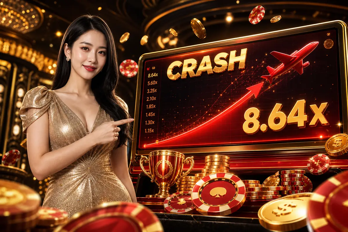 pkgame5 Crash ဂိမ်း ဘယ်လိုစတင်ကစားသည်